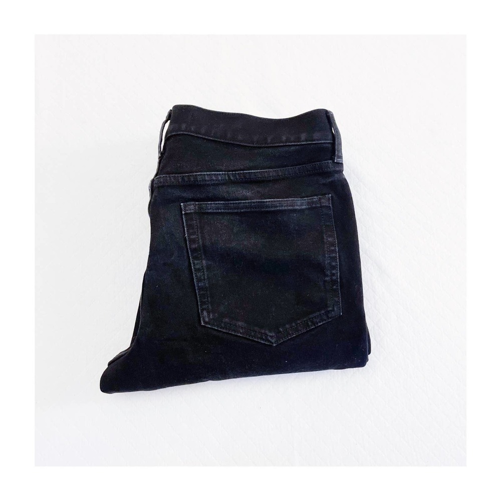 Everlane Uniform The Slim Jean Black Denim Jeans SZ32 x 32